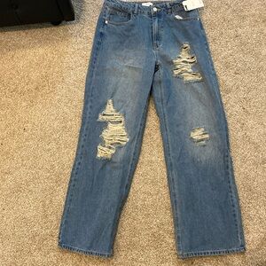 90’s fit baggy jeans